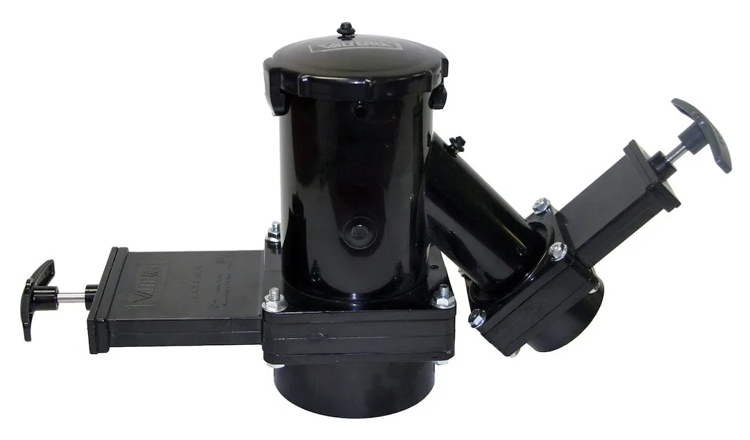 T38 – VALTERRA LLC Sewer Waste Valve, Waste Valve For RV Black Water System Handle Actuated Double Wye Fixed Valve 3 ...